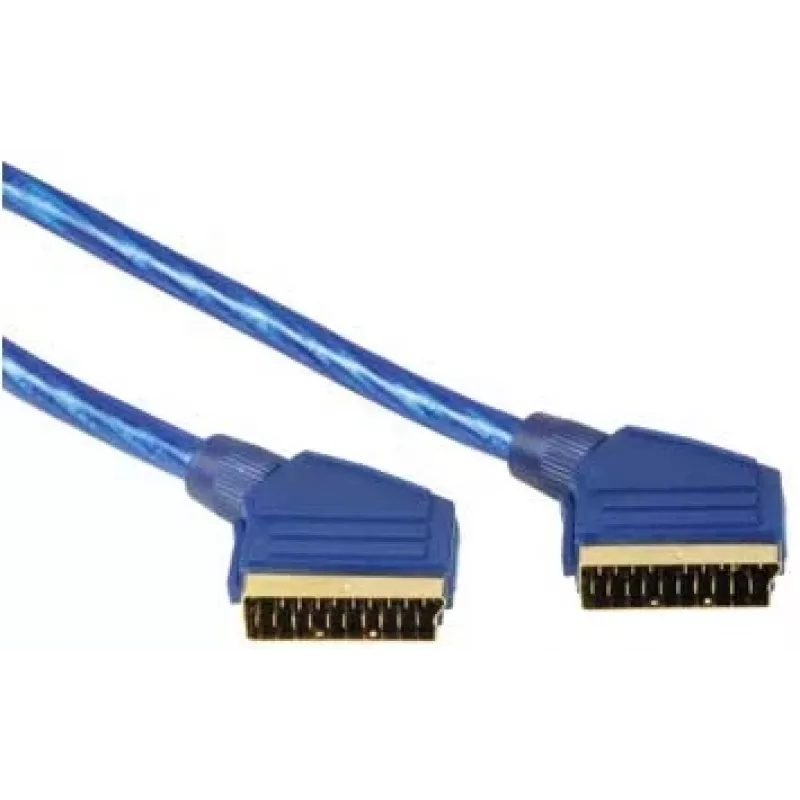 Hama 00029654 SCART laidas 1,5 m SCART (21 kontaktų) mėlynas
