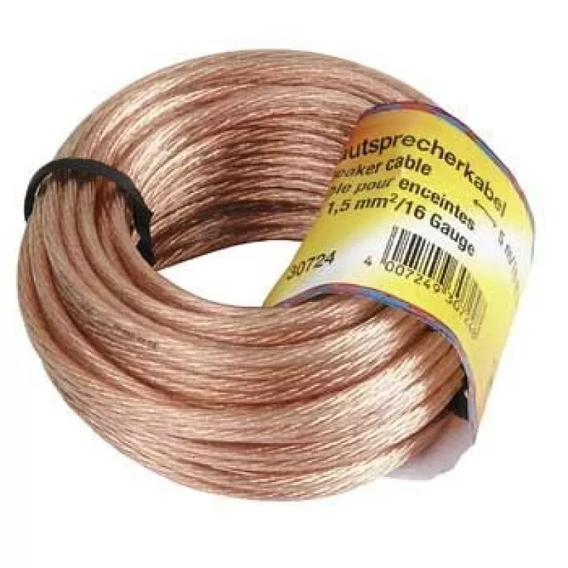 Hama 00030725 garso laidas 10 m Skaidrus
