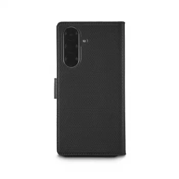 Mobiliojo telefono dėklas Juoda Rock 00037343 — knyginis dėklas Samsung Galaxy A37 5G, juodas, 1 vnt.