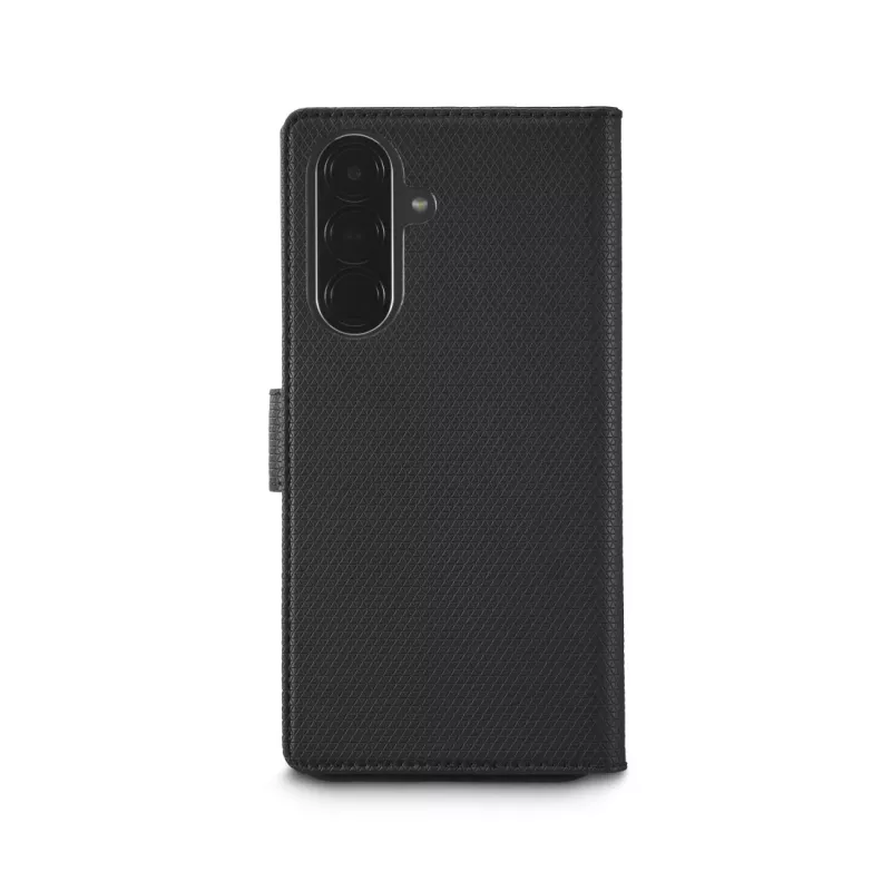 Mobiliojo telefono dėklas Juoda Rock 00037343 — knyginis dėklas Samsung Galaxy A37 5G, juodas, 1 vnt.