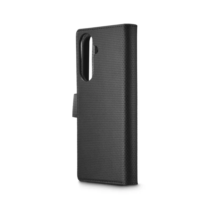 Mobiliojo telefono dėklas Juoda Rock 00037343 — knyginis dėklas Samsung Galaxy A37 5G, juodas, 1 vnt.