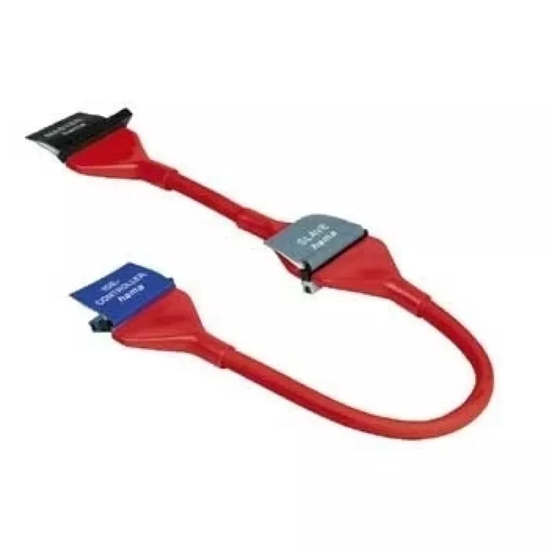 Hama Internal Ultra ATA Apvalus Kabelis, 0,6m SATA laidas Raudonas