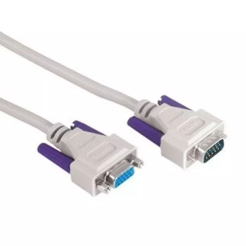 Hama Monitor VGA Ext. kabelis, 15-pin HDD Male Plug - 15 pin HDD Female Jack VGA kabelis 1,8 m VGA (D-Sub) Pilka