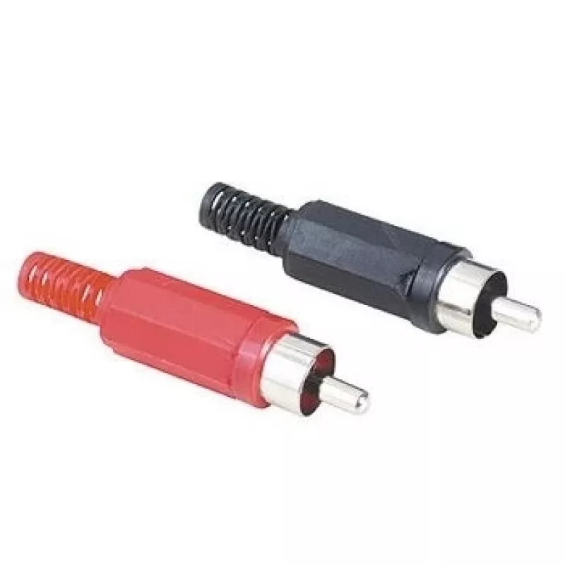 Hama RCA kištukas, lituojamas, 2 vnt., Kištukas, Kištukas, RCA kištukas