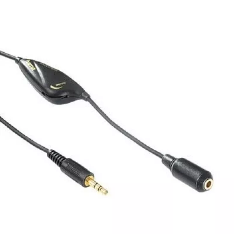 Hama Stereo 3,5 mm kištukas–stereo 3,5 mm lizdas, 3 m garso kabelis 3,5 mm juodas