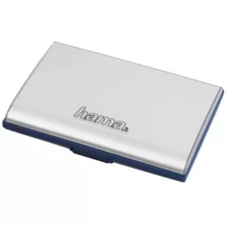 Hama Fancy Card Case CF atminties kortelės dėklas, sidabrinis