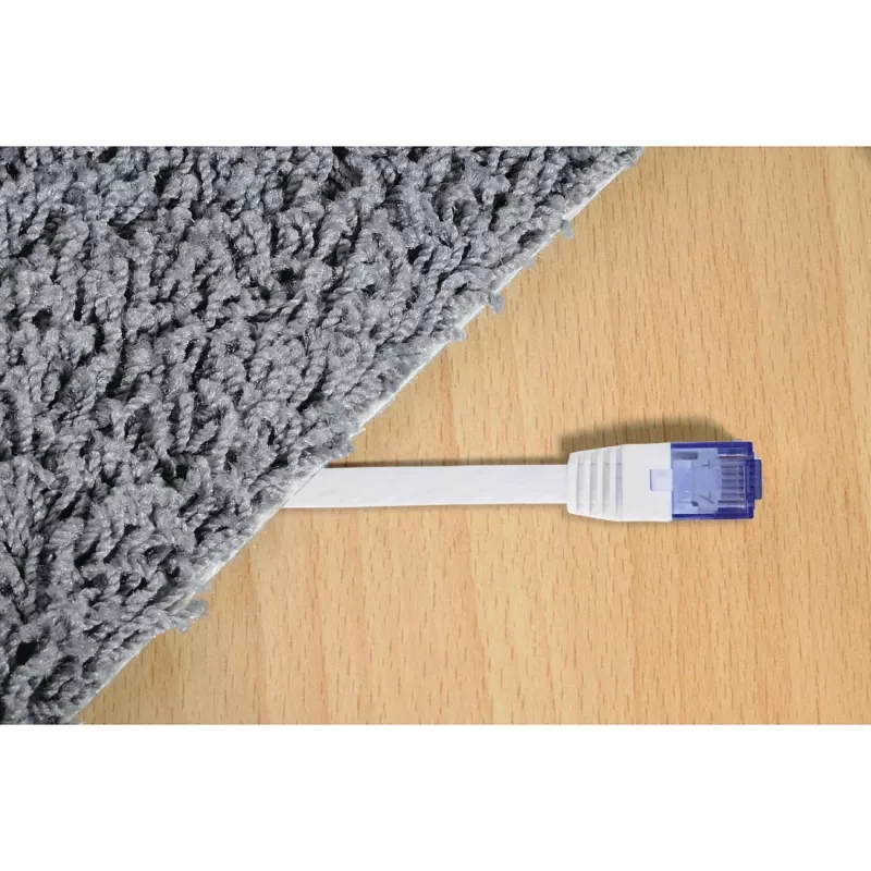 Hama 53773 tinklo laidas baltas 5 m Cat6 U/UTP (UTP)