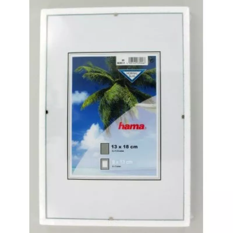 Hama Clip-Fix 13 x 18 permatomas stiklinis nuotraukų rėmelis 9 x 13 cm
