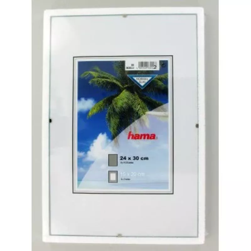 Hama Clip-Fix 24 x 30 cm permatomas stiklo rėmelis 15 x 20 cm