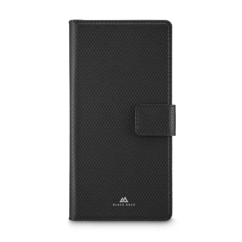Mobiliojo telefono dėklas Juoda rock 00080293 — knygelinis dėklas piniginė Samsung Galaxy A57 5G, juodas, 1 vnt.