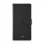 Mobiliojo telefono dėklas Juoda rock 00080293 — knygelinis dėklas piniginė Samsung Galaxy A57 5G, juodas, 1 vnt.