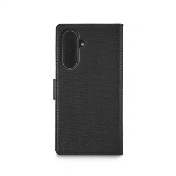 Mobiliojo telefono dėklas Juoda rock 00080293 — knygelinis dėklas piniginė Samsung Galaxy A57 5G, juodas, 1 vnt.