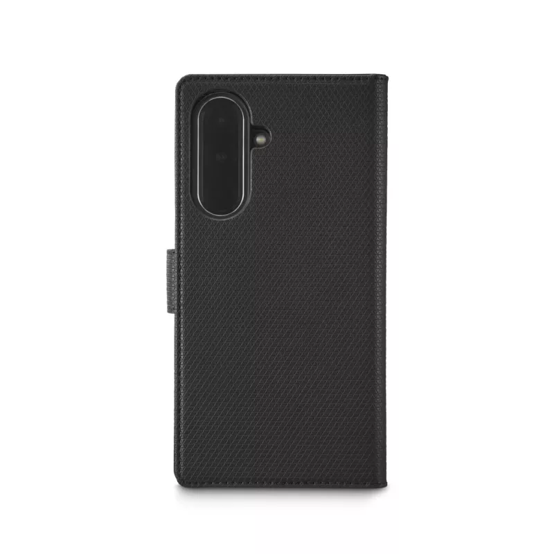 Mobiliojo telefono dėklas Juoda rock 00080293 — knygelinis dėklas piniginė Samsung Galaxy A57 5G, juodas, 1 vnt.