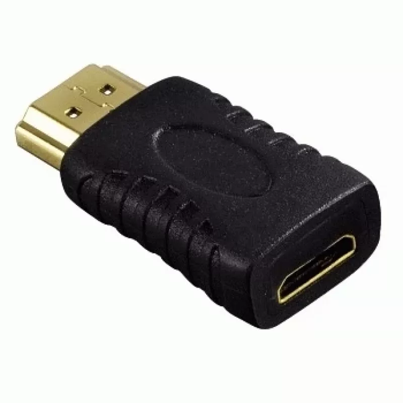 Hama HDMI 1.3 A/C (mini) HDMI 1.3 A HDMI 1.3 C-mini juoda