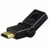 „Hama“ kompaktiškas adapteris HDMI kištukas – HDMI lizdas, pasukamas, juodas
