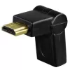 „Hama“ kompaktiškas adapteris HDMI kištukas – HDMI lizdas, pasukamas, juodas