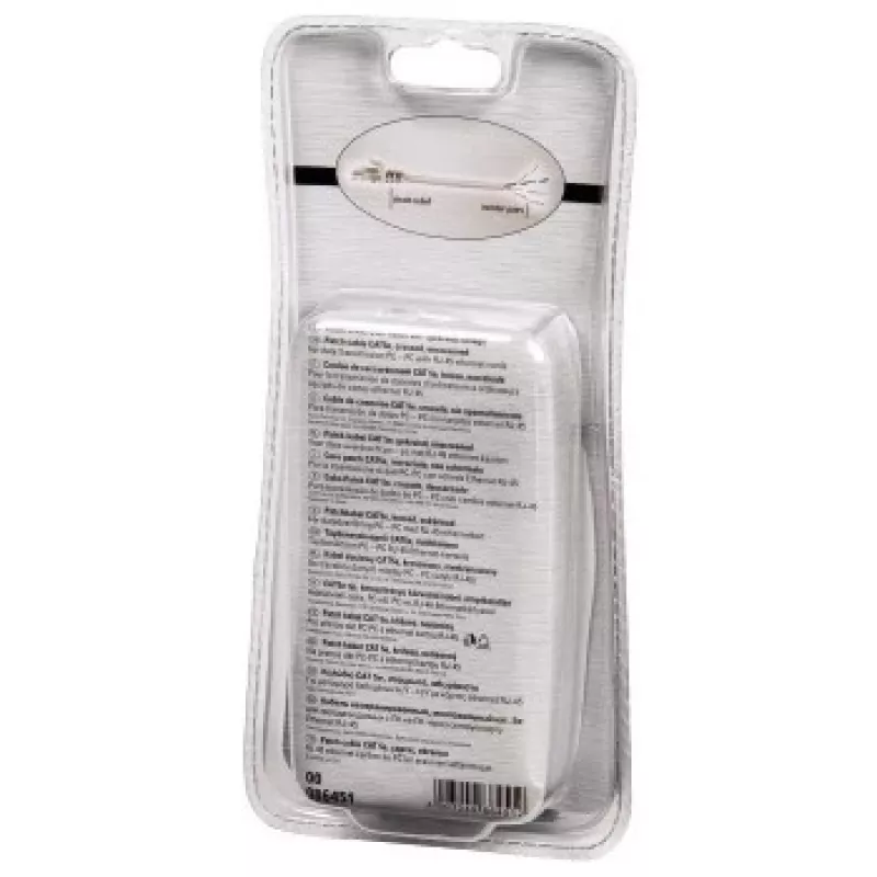 Hama CAT 5e tinklo kabelis, pilkas, 3 m, Cat5e