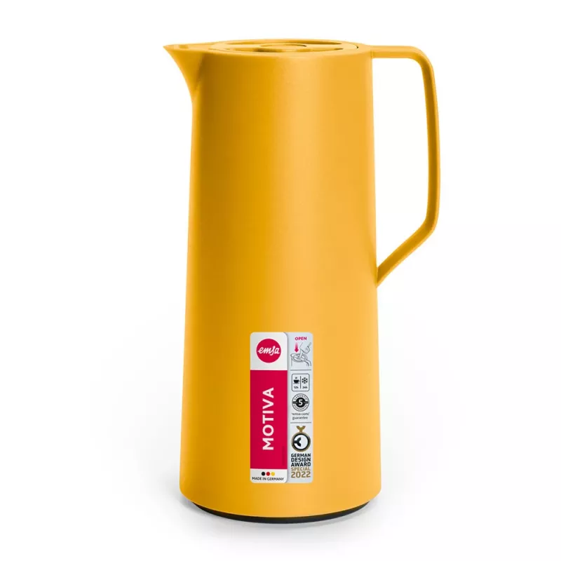 EMSA Motiva vieno arbatinuko 1000 ml geltonas