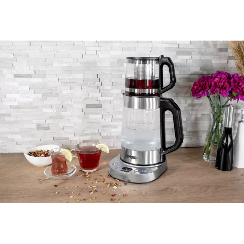 Unold 18215 Samowar Selin elektrinis virdulys 1,7 L 1800 W nerūdijantis plienas