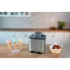 “Unold” ledų gaminimo aparatas “Gelato” 1,5 l, tradicinis ledų gaminimo aparatas, 1,5 l, 1 dubuo, juoda, nerūdijantis plienas, 30 min., LCD