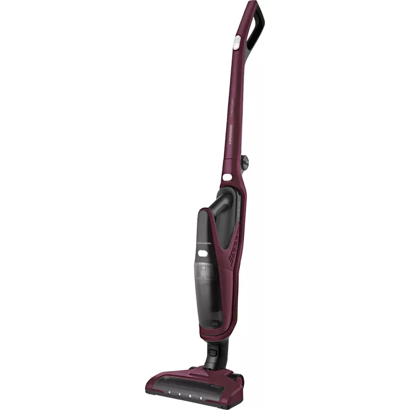 Grundig VCH 9930 2-in-1 stick vacuum Battery Dry HEPA Bagless 0.5 L Berry, Juoda