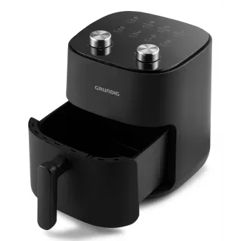 Grundig FRY 6321 L atskira 4,7 l atskirai stovinti 1500 W karšto oro gruzdintuvė juoda