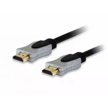 Equip HDMI 2.0 kabelis, dviejų spalvų, 7,5 m, 7,5 m, HDMI A tipo (standartinis), HDMI A tipo (standartinis), 3840 x 2160 pikselių, juodas