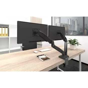 Equip 13 inch–27 inch interaktyvus dvigubas monitoriaus stalinis laikiklis