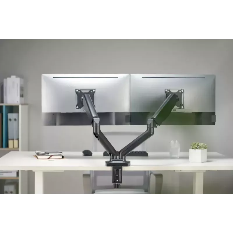Equip 13 inch–27 inch interaktyvus dvigubas monitoriaus stalinis laikiklis
