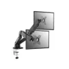 Equip 13 inch–27 inch interaktyvus dvigubas monitoriaus stalinis laikiklis