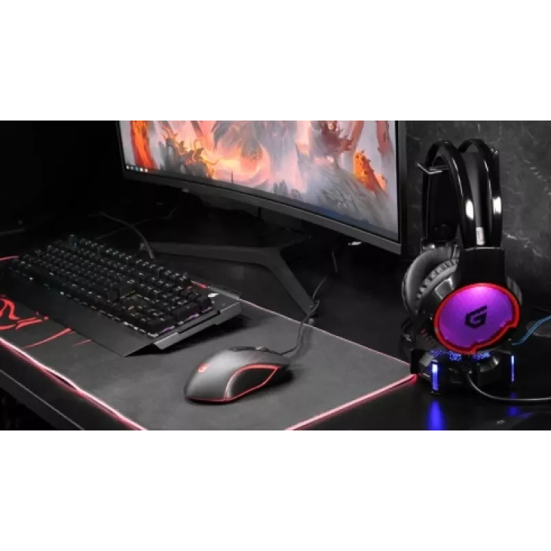Conceptronic KRONIC Mechaninė žaidimų klaviatūra, RGB, vokiškas išdėstymas