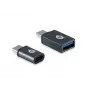 Conceptronic DONN04G USB-C į USB A/MicroB OTG adapteris, 2 vnt. pakuotėje, 10 Gbps (C-A), 480 Mbps (C-MicroUSB)