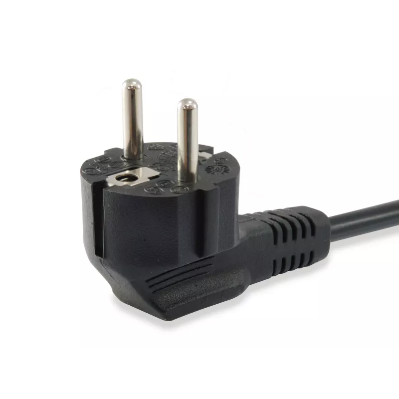 Aukštos kokybės „Equip“ maitinimo laidas, C13 į Schuko, 3,0 m, 3 m, IEC C13, CEE7/7, H05VV-F3G, 250 V, 10 A