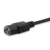 Aukštos kokybės „Equip“ maitinimo laidas, C13 į Schuko, 3,0 m, 3 m, IEC C13, CEE7/7, H05VV-F3G, 250 V, 10 A