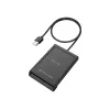 „Conceptronic BIAN11B“ dviejų sąsajų išmanusis asmens ID kortelių skaitytuvas, USB 2.0, artimojo lauko ryšys (NFC), 1 m, juodas, 100 g
