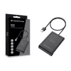 „Conceptronic BIAN11B“ dviejų sąsajų išmanusis asmens ID kortelių skaitytuvas, USB 2.0, artimojo lauko ryšys (NFC), 1 m, juodas, 100 g