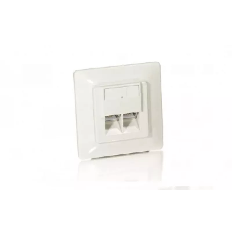 Equip Cat.5e German Modular Faceplate