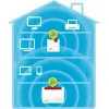 Belaidžio tinklo plėtiklis AVM FRITZ!Repeater 600 Edition International — 2,4 GHz, 600 Mbps, 802.11b/g/n, WPA2
