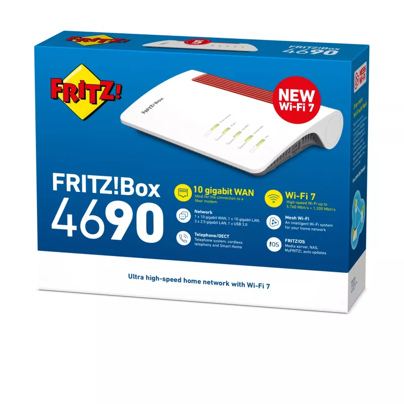 Belaidis maršrutizatorius FRITZ Box 4690 Edition International – FRITZ 4690 (modelis 20003098)
