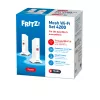 Tinklinis rinkinys FRITZ 4200 2 vnt. leidimas International Dviejų juostų (2,4 GHz / 5 GHz) Wi-Fi 6 (802.11ax) Raudona, Balta 2x2/4x4