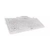 CHERRY KC 1000 SC klaviatūra universali USB AZERTY belgiška balta