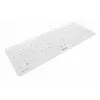 Contour Design STREAM PROTECT, pilno dydžio (100 %), laidinė, USB, žirkliniai jungikliai, QWERTY, balta