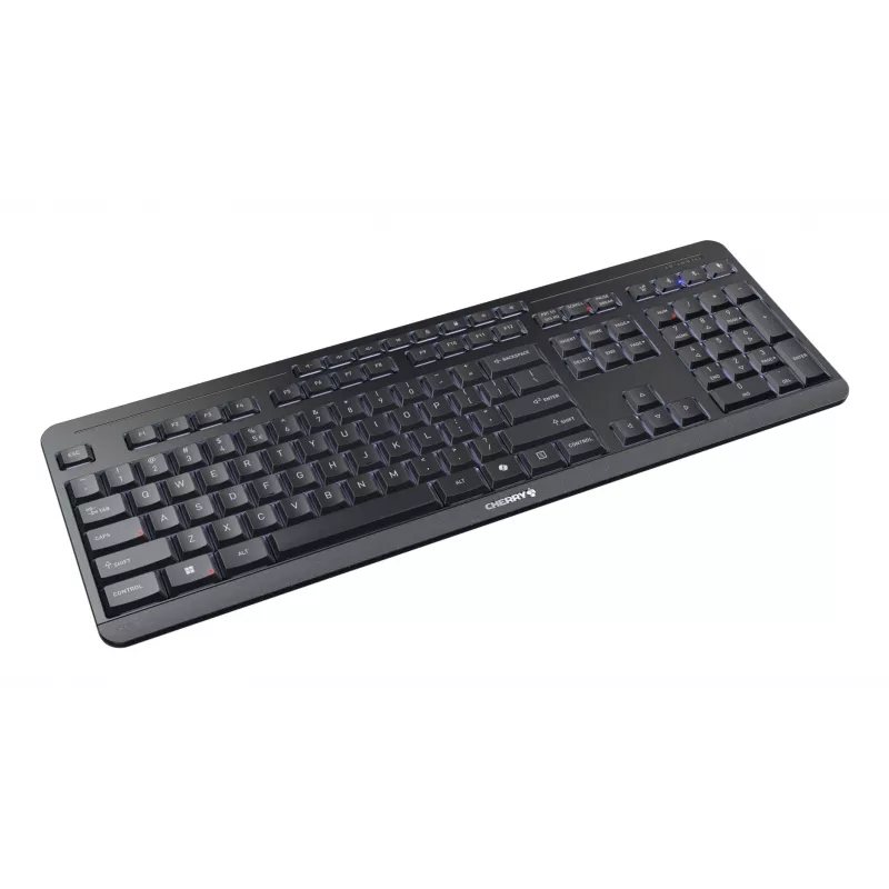 CHERRY Stream desktop ultimate klaviatūra Pelė įtraukta Namams/Biurui USB + RF belaidis + Bluetooth QWERTY Anglų Juoda