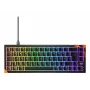 Mechaninė žaidimų klaviatūra Cherry K5 Pro TMR Compact — 65% išdėstymas, QWERTZ, RGB apšvietimas, USB laidinė, 2 m laidas, juoda/oranžinė
