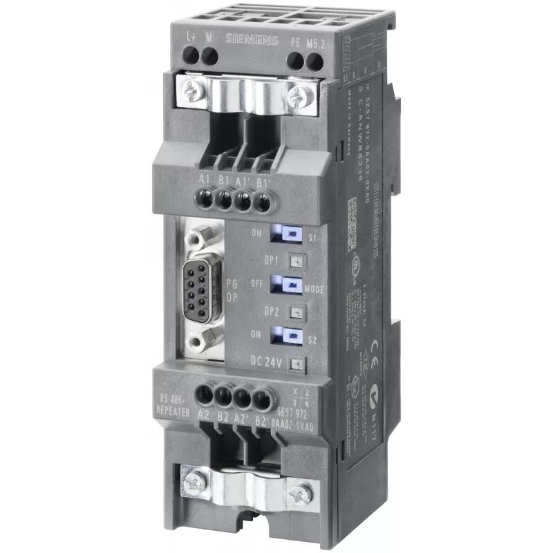 Siemens 6ES7972-0AA02-0XA0 kabelio lyties keitiklis