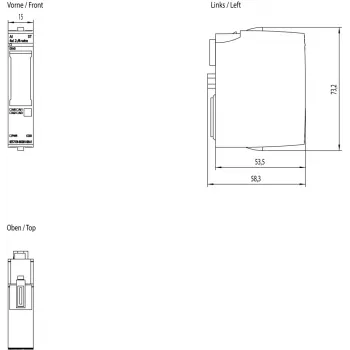 Siemens 6ES7134-6GD01-0BA1 skaitmeninis / analoginis įvesties / išvesties modulis Analoginis
