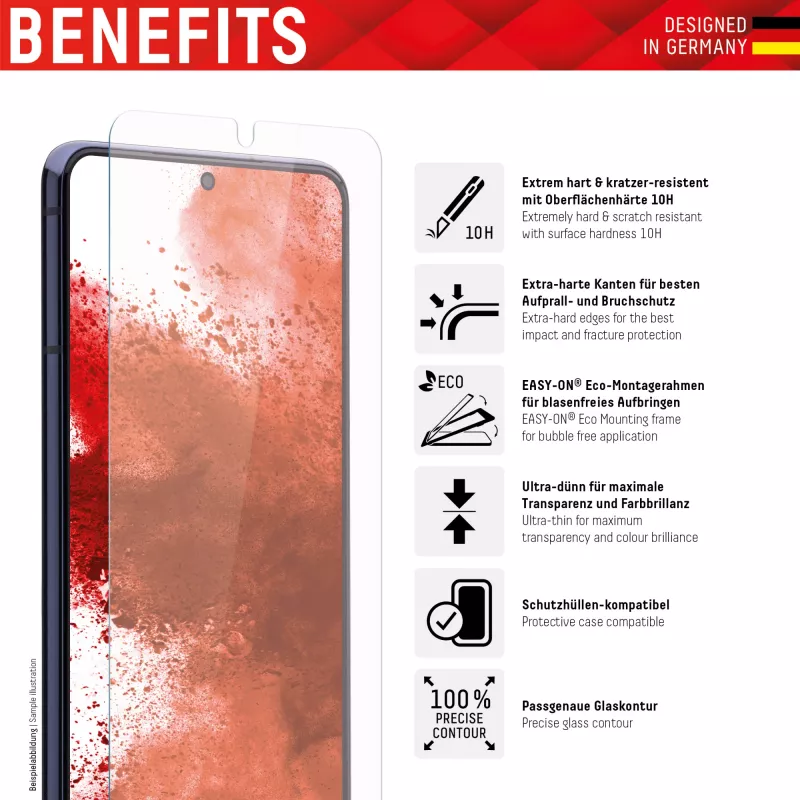 Apsauginė plėvelė Displex Samsung Galaxy A23 5G Grūdintas stiklas