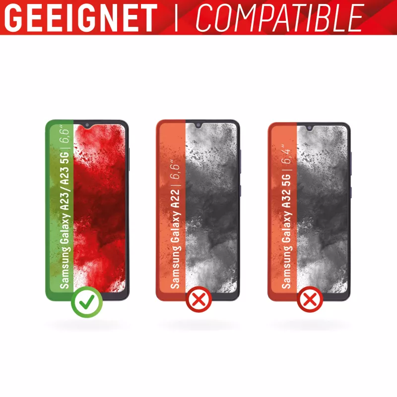 Apsauginė plėvelė Displex Samsung Galaxy A23 5G Grūdintas stiklas
