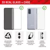 Displex ekrano apsauga + dėklas Samsung Galaxy S23 Ultra, Eko montavimo rėmelis, pilna danga
