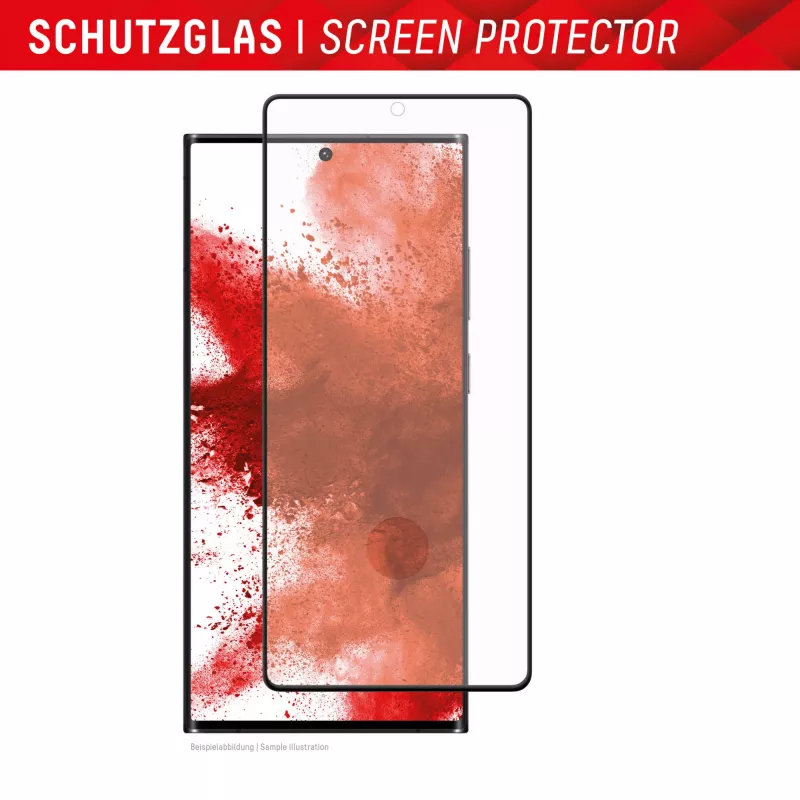 Displex ekrano apsauga + dėklas Samsung Galaxy S23 Ultra, Eko montavimo rėmelis, pilna danga